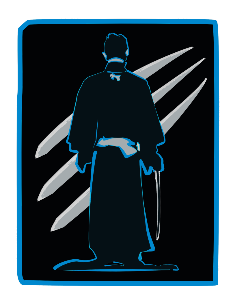 Samurai Panther dark logo